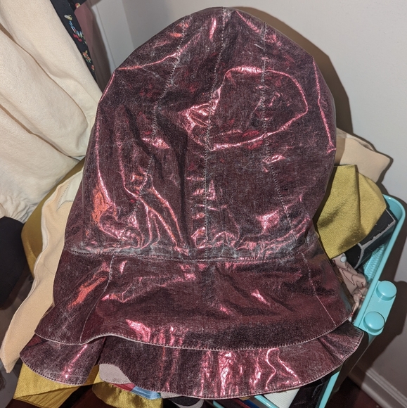 Opening Ceremony Metallic Hooded Rain Jacket - Picture 10 of 10